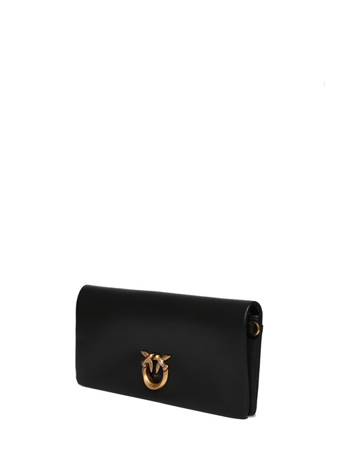 Pochette a tracolla media Love Click Soft Horizontal in pelle Nero PINKO | 106022 A0QOZ99Q